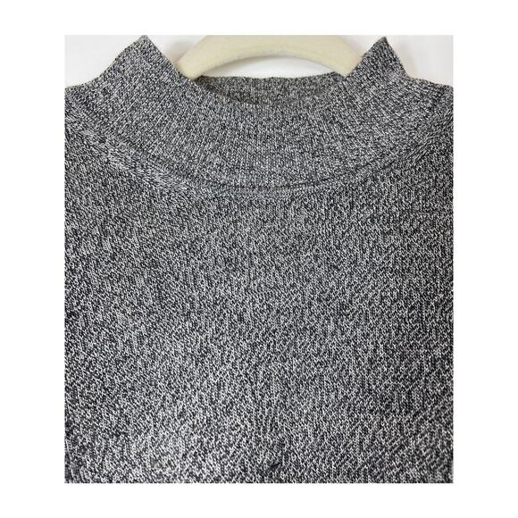 John Ashford Italian Merino Wool Mock Neck Sweater, Size Large, Men - Picture 3 of 7